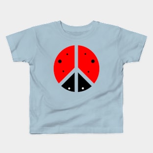 Ladybug Peace Kids T-Shirt